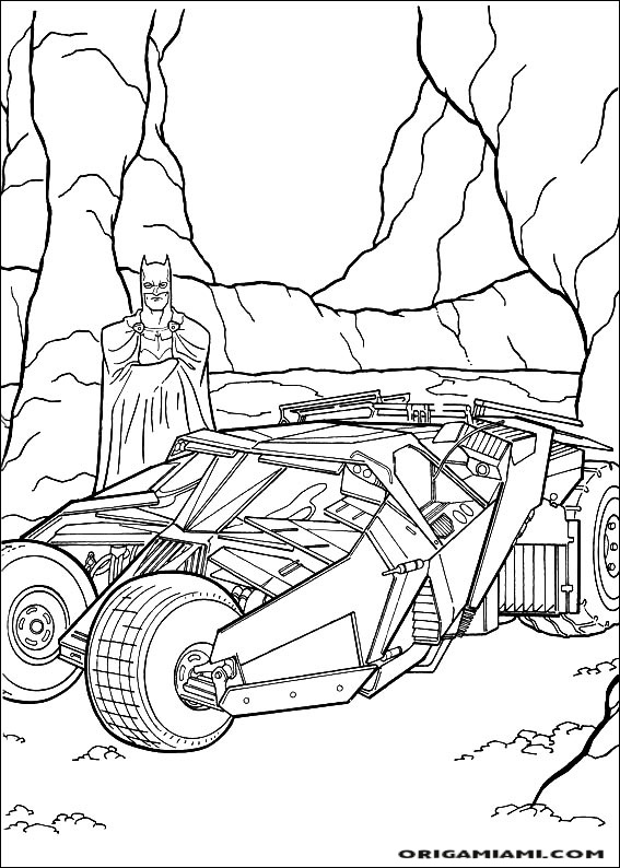 Batman coloring page (90)