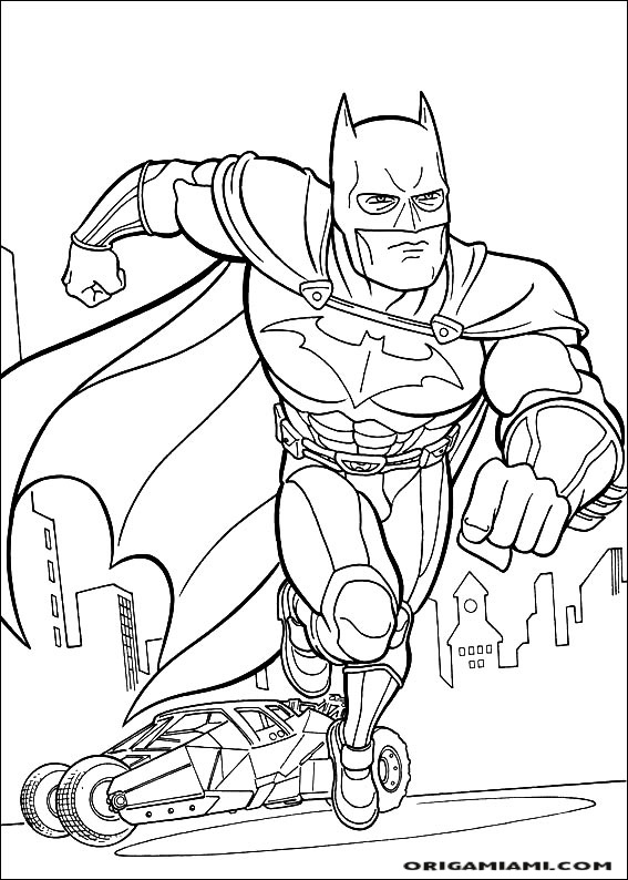 Batman coloring page (93)