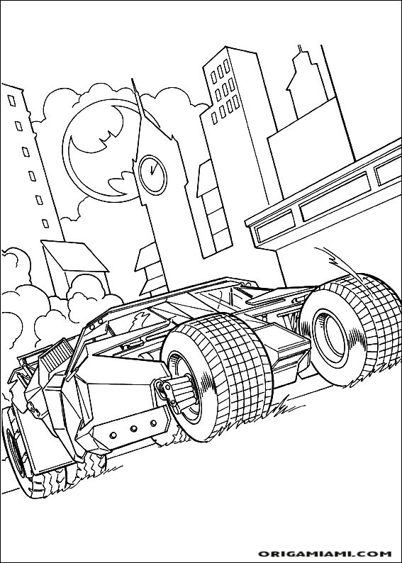 Batman coloring page (95)