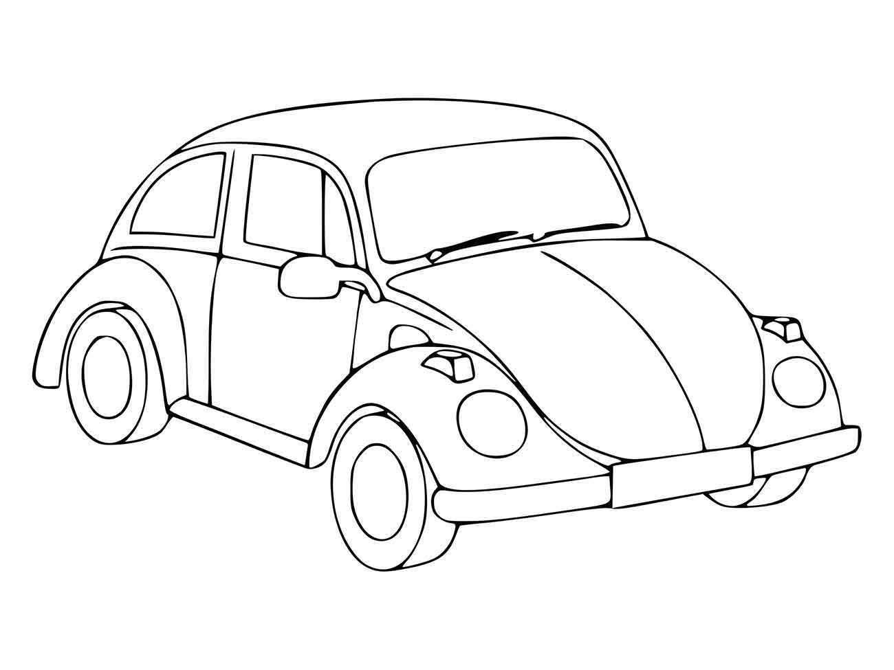 Beetle coloring page (10)