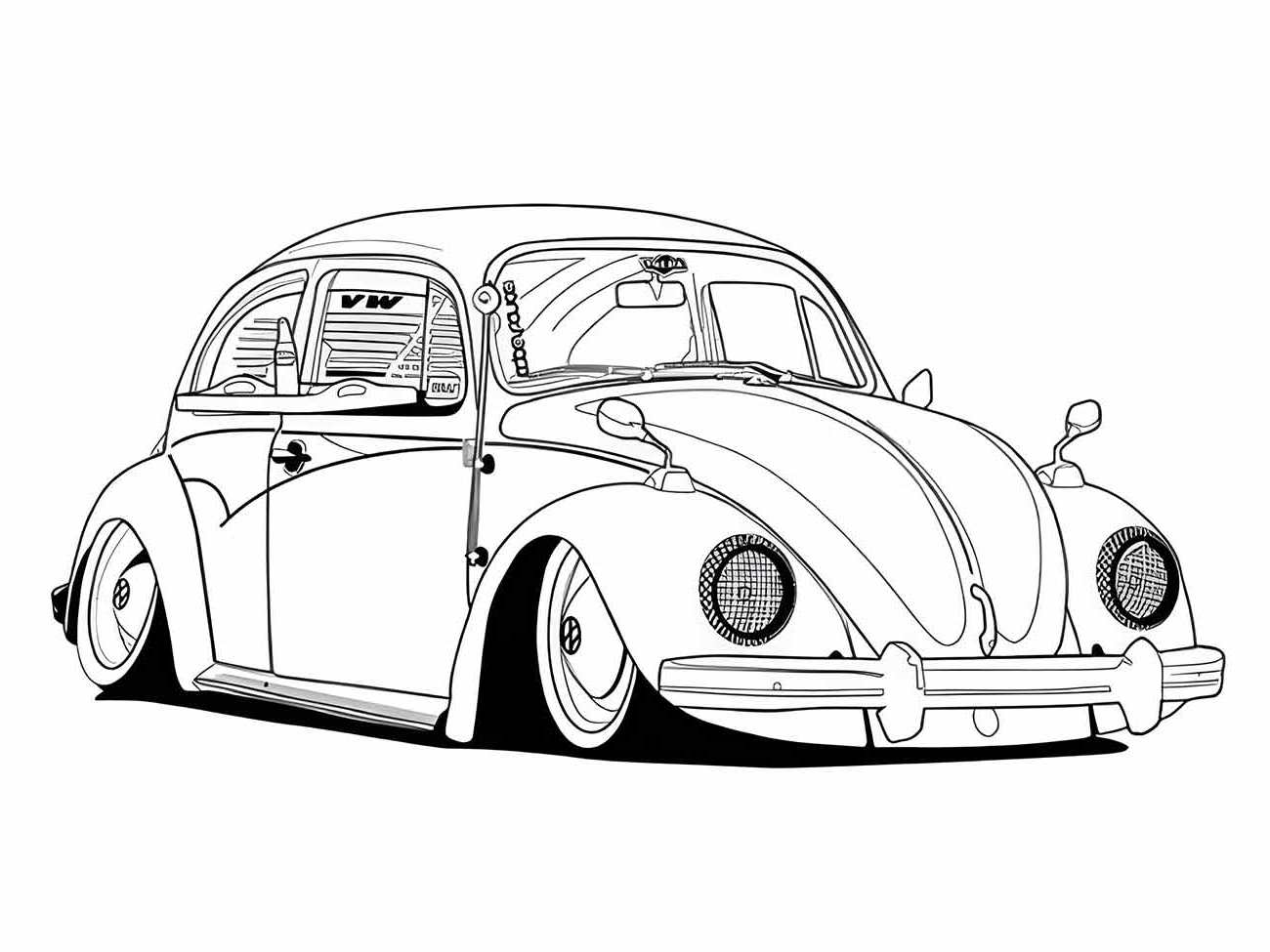 Beetle coloring page (15)