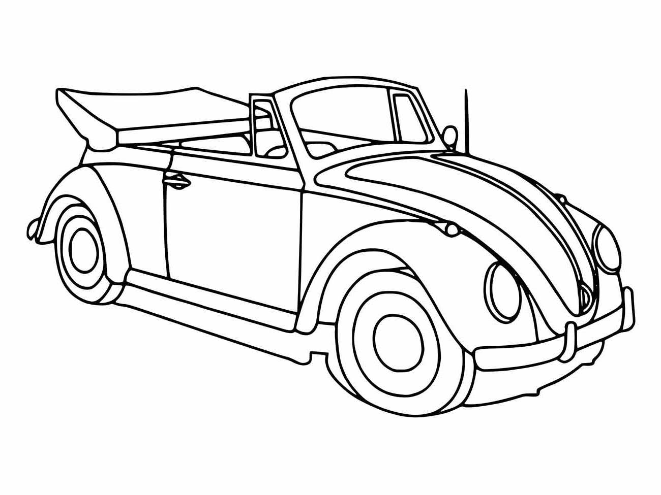 Beetle coloring page (4)