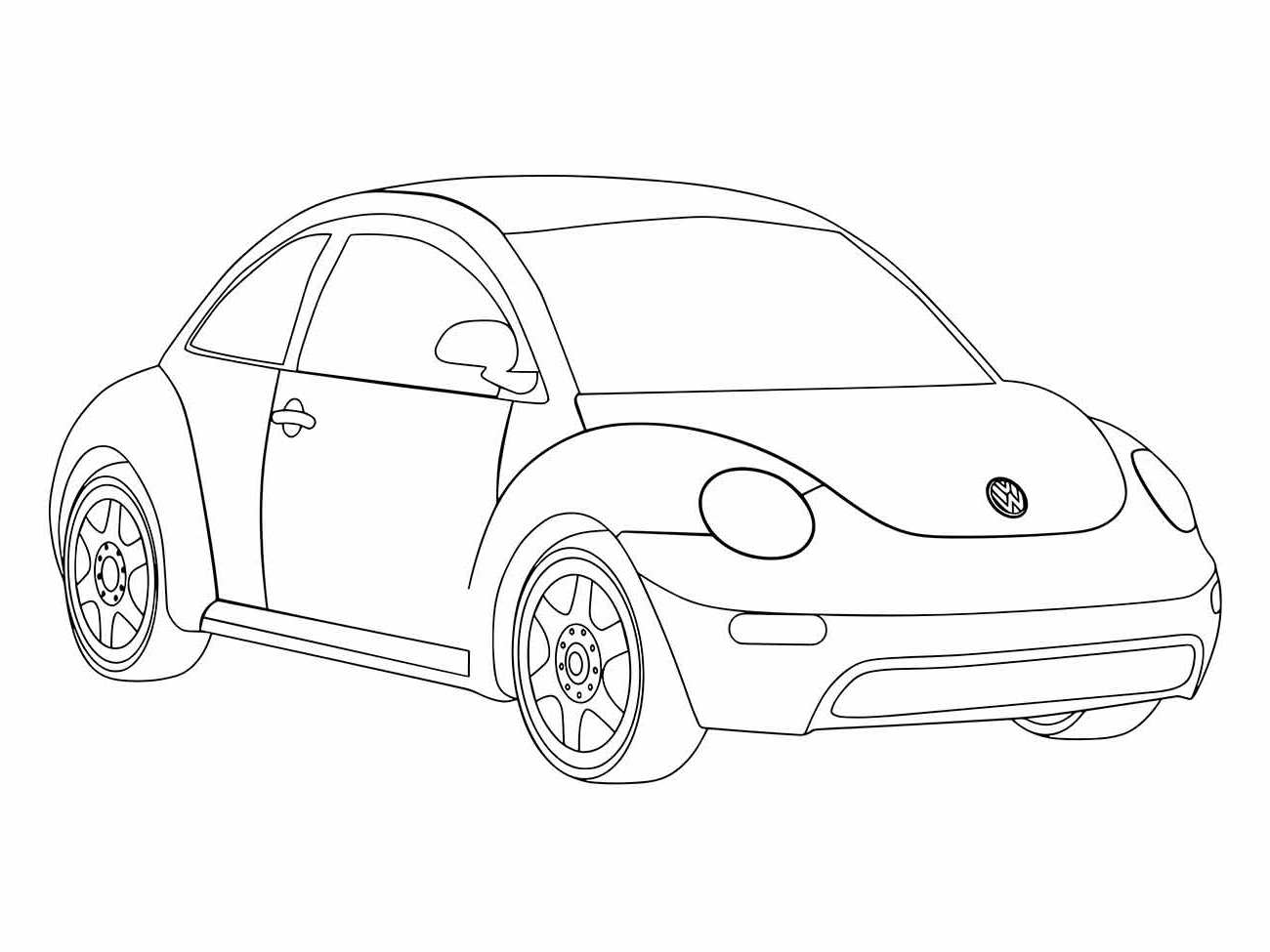 Beetle coloring page (5)