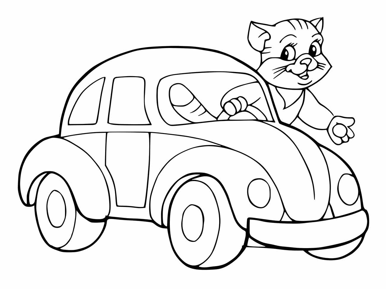 Beetle coloring page (6)