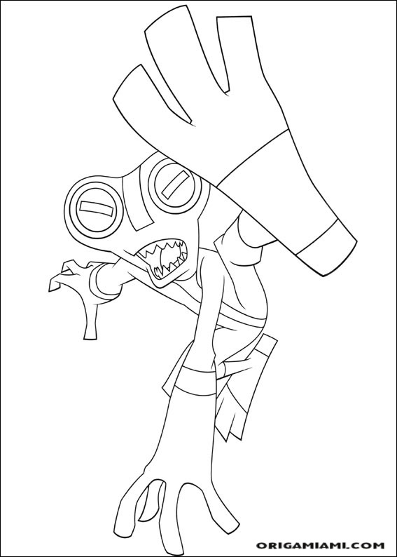 Ben10 coloring page (10)