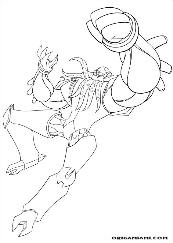 Ben10 coloring page (12)