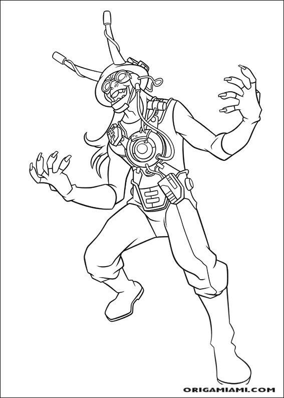 Ben10 coloring page (14)