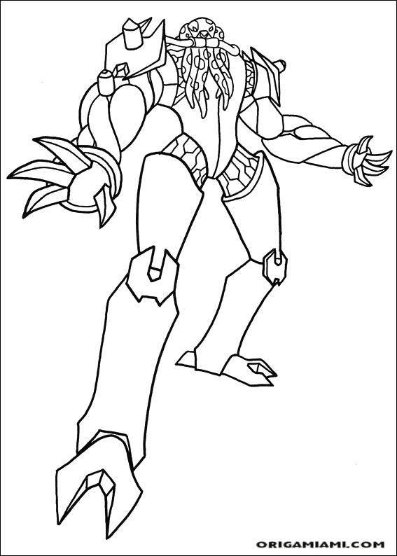 Ben10 coloring page (21)