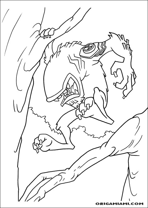 Ben10 coloring page (27)