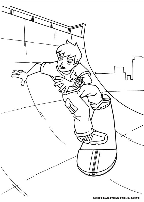 Ben10 coloring page (33)