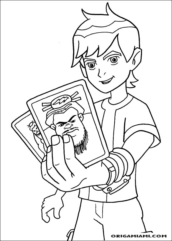 Ben10 coloring page (34)