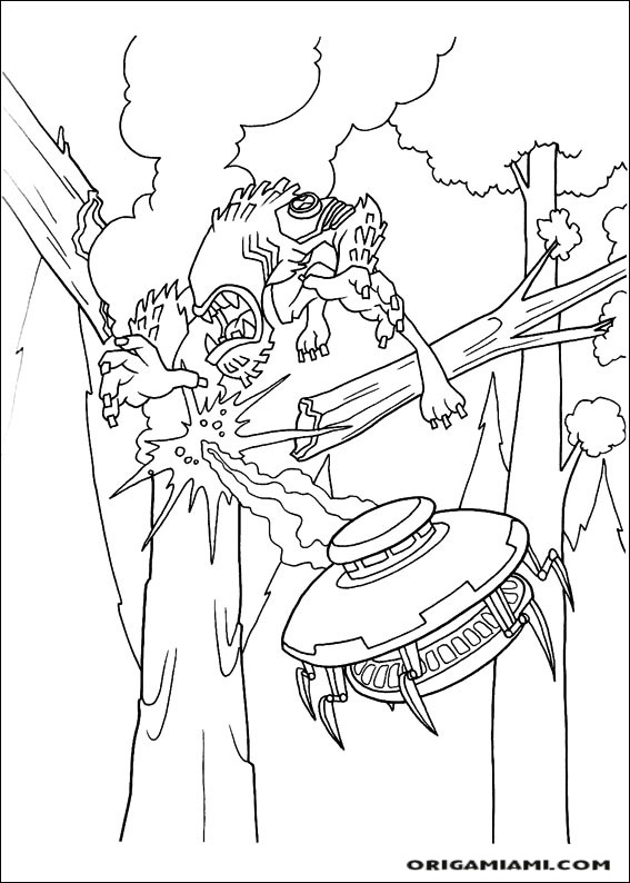 Ben10 coloring page (35)