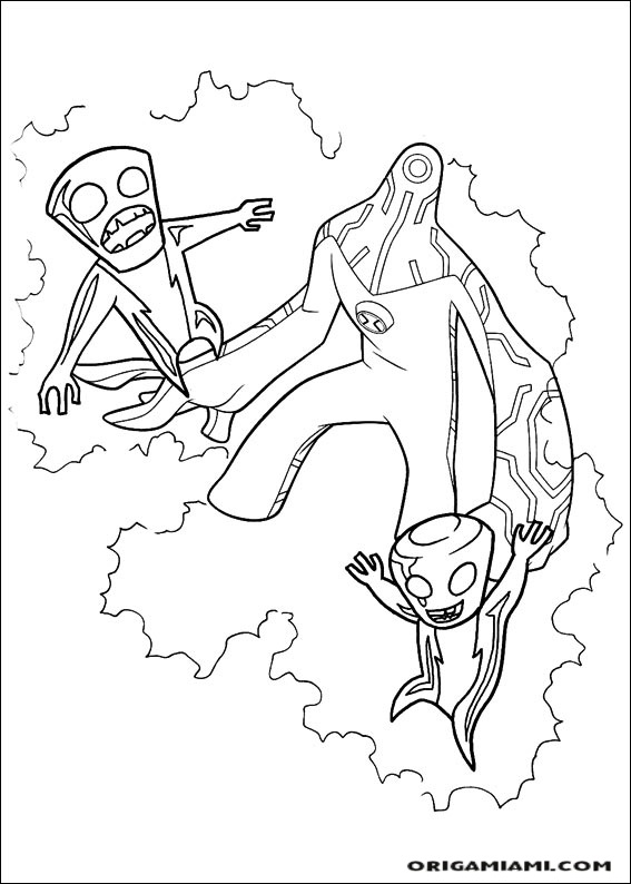 Ben10 coloring page (41)