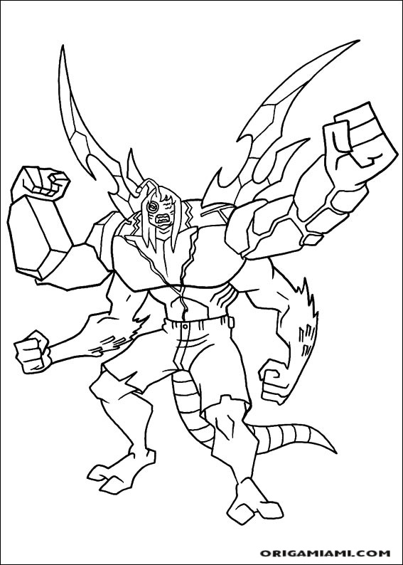 Ben10 coloring page (44)