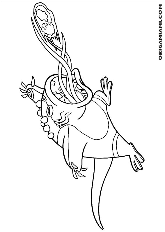 Ben10 coloring page (45)