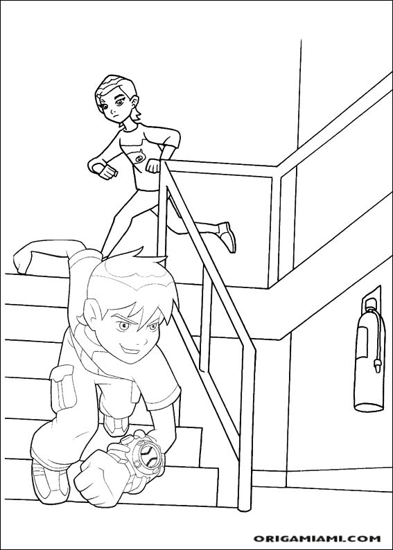 Ben10 coloring page (50)