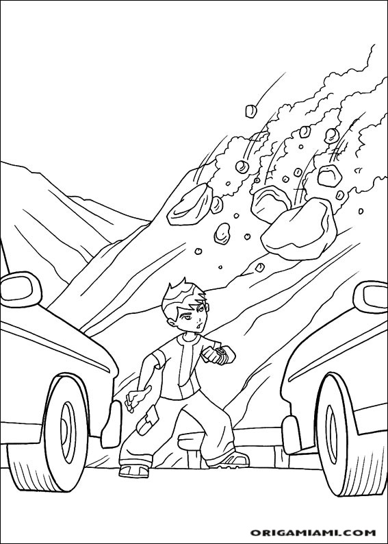 Ben10 coloring page (51)