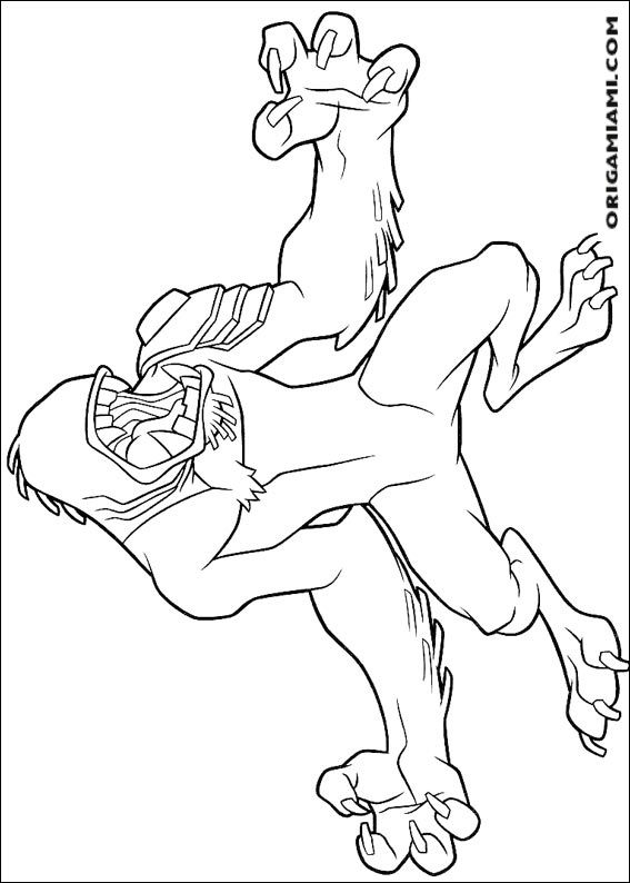 Ben10 coloring page (55)