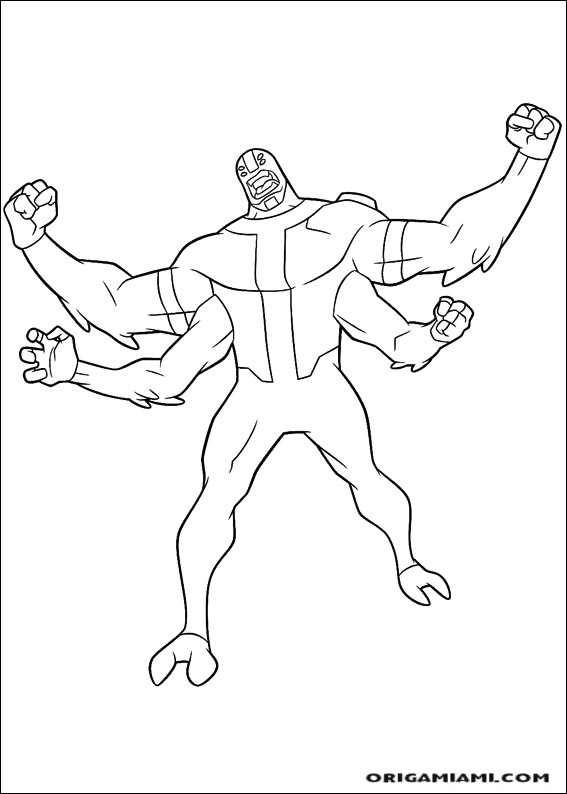 Ben10 coloring page (57)