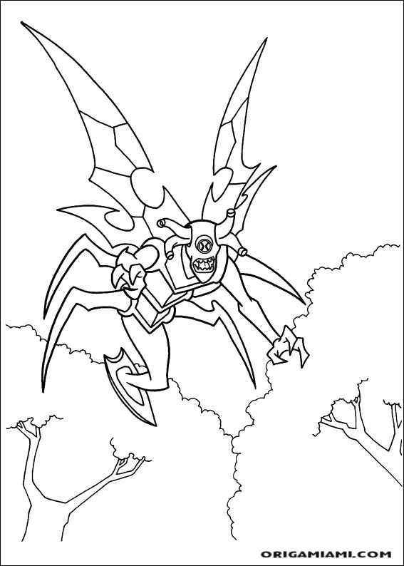 Ben10 coloring page (58)