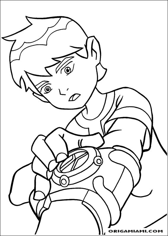 Ben10 coloring page (59)