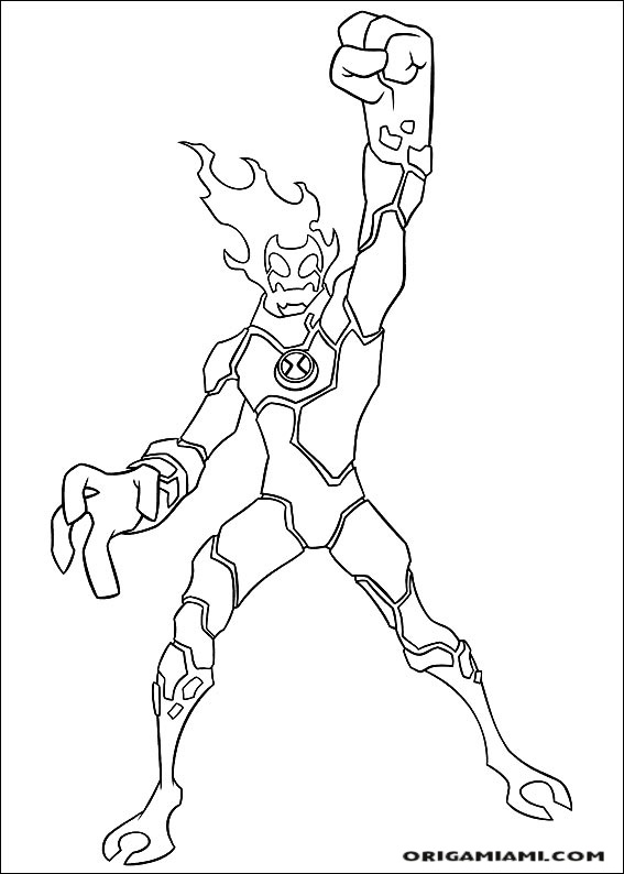 Ben10 coloring page (67)