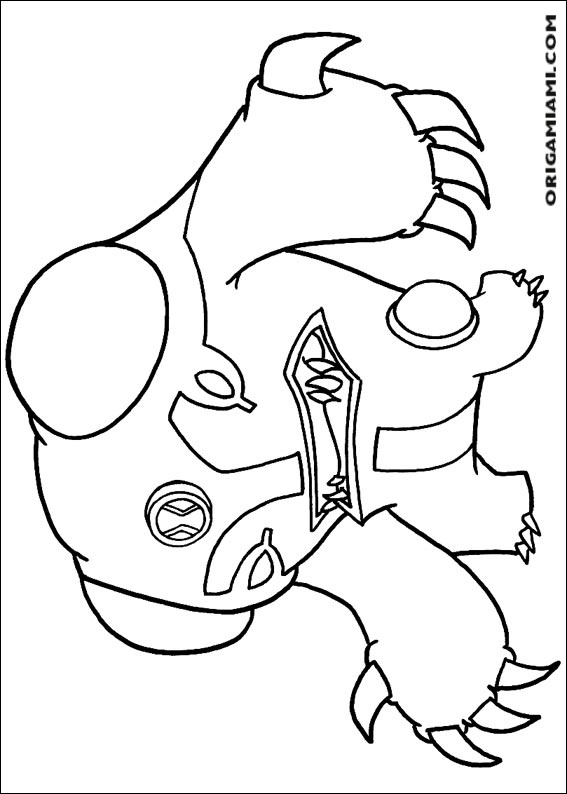 Ben10 coloring page (68)