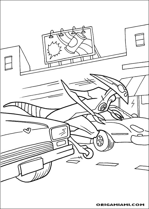 Ben10 coloring page (69)