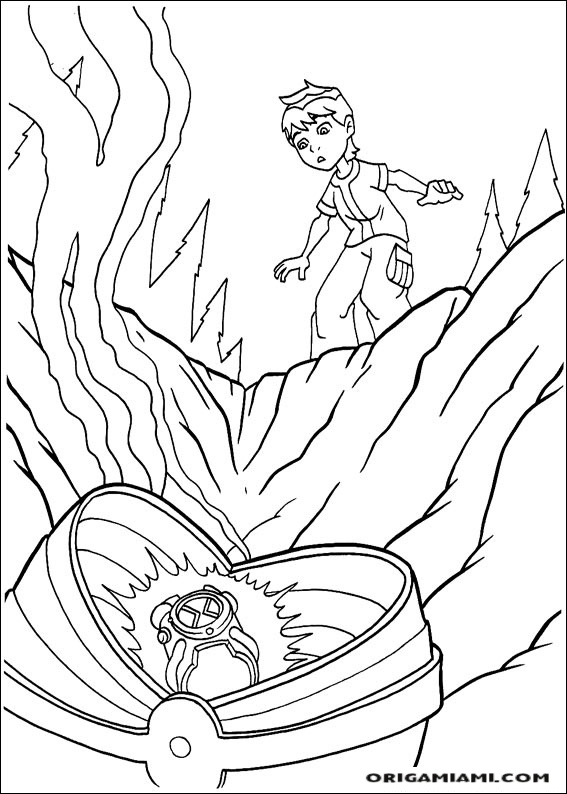 Ben10 coloring page (70)