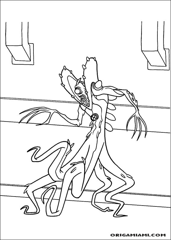 Ben10 coloring page (74)