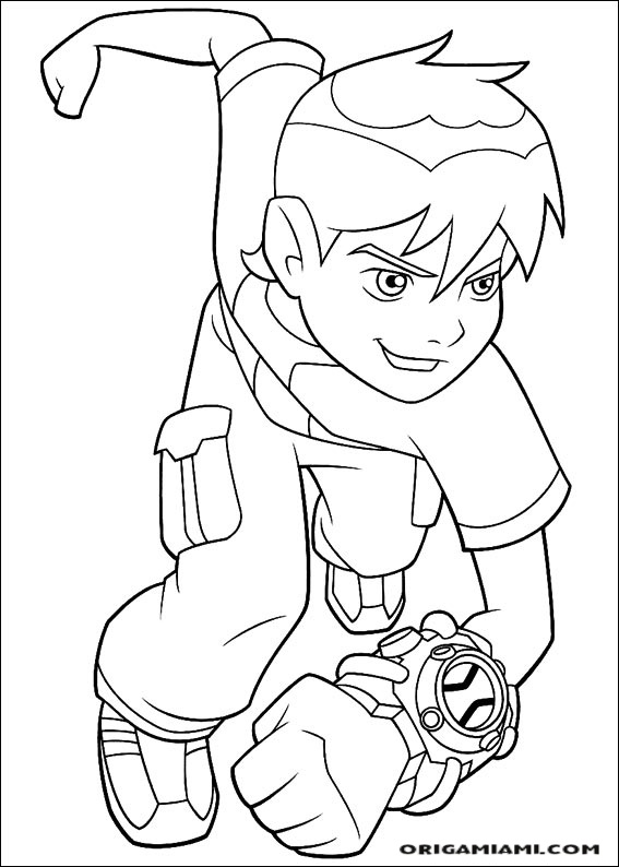 Ben10 coloring page (77)