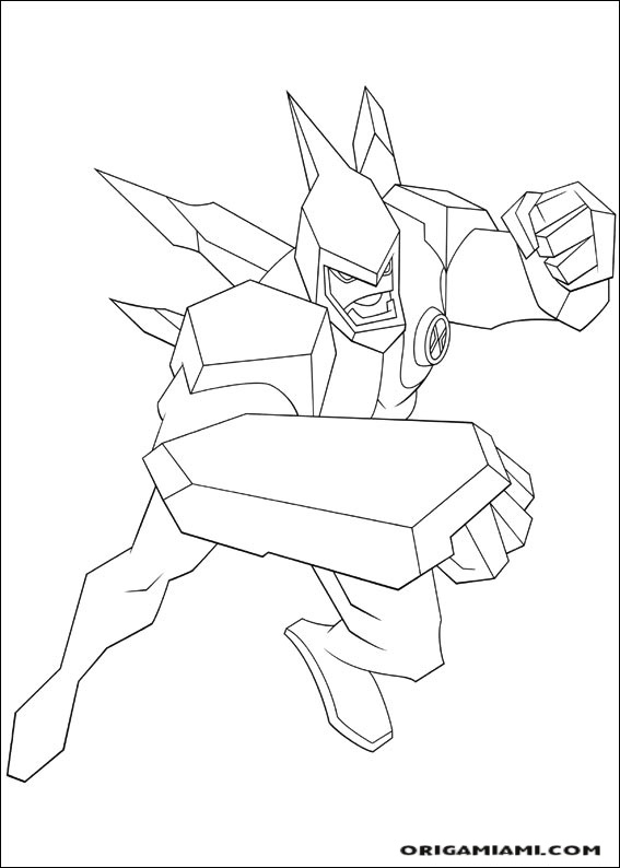 Ben10 coloring page (8)