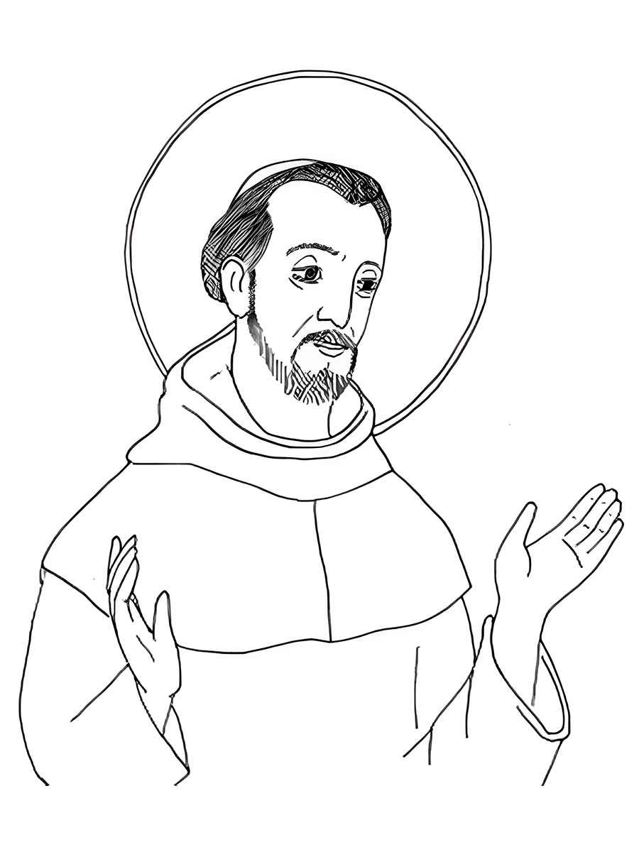 Biblic coloring page (110)