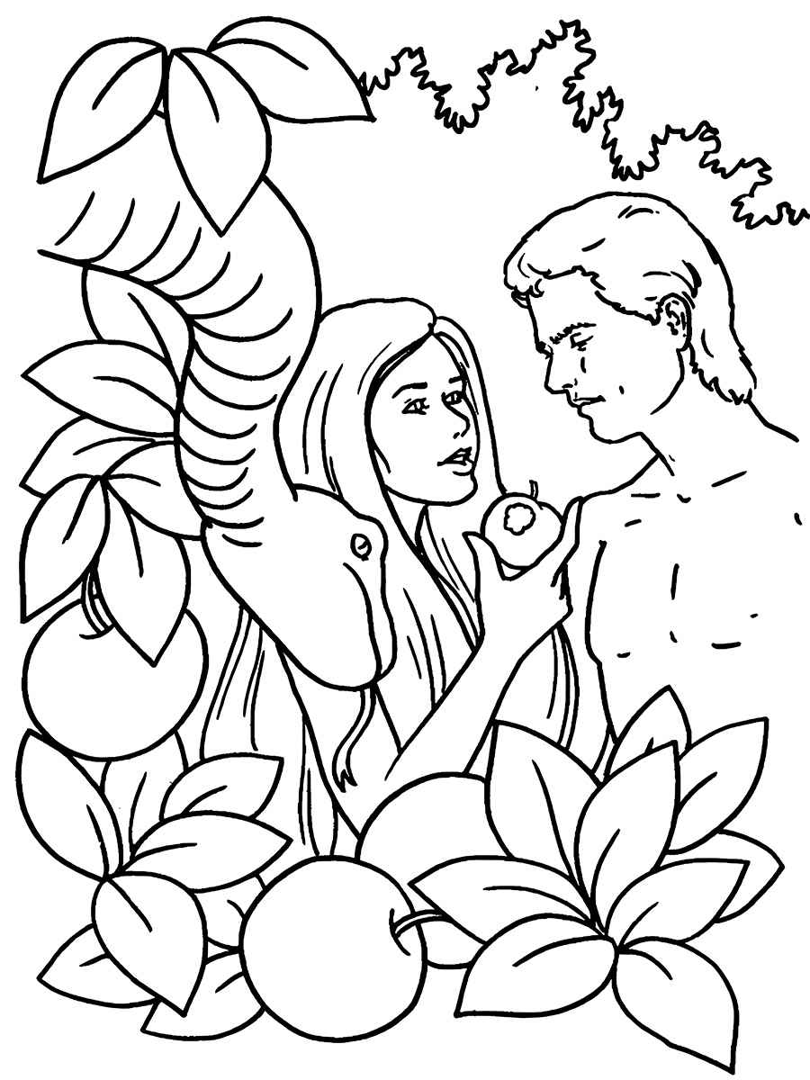 Biblic coloring page (3)