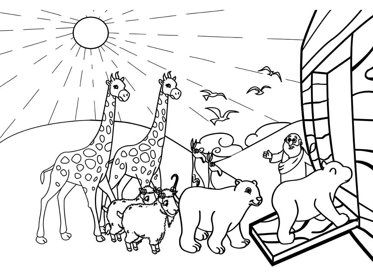 Biblic coloring page (6)