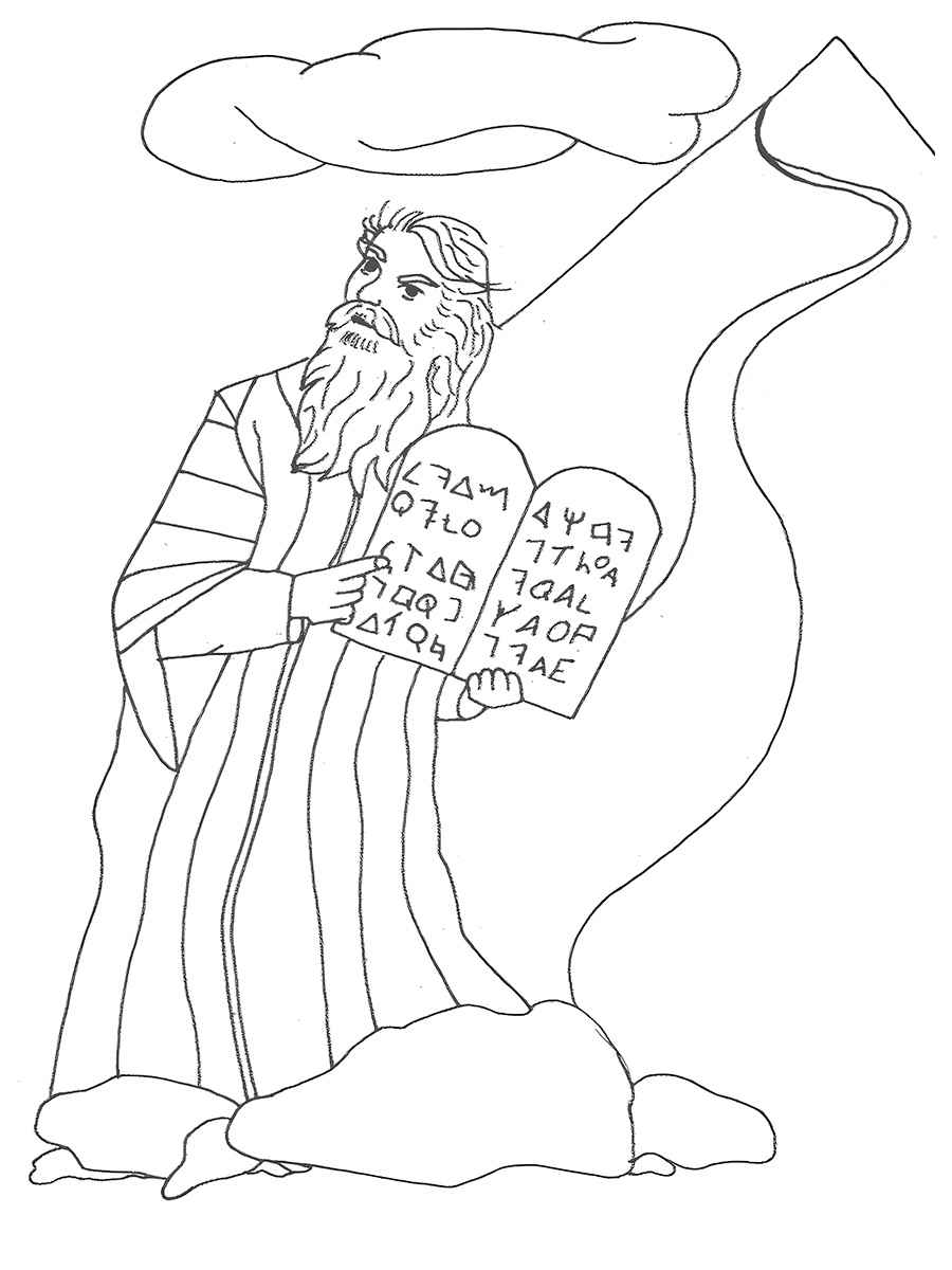 Biblic coloring page (63)