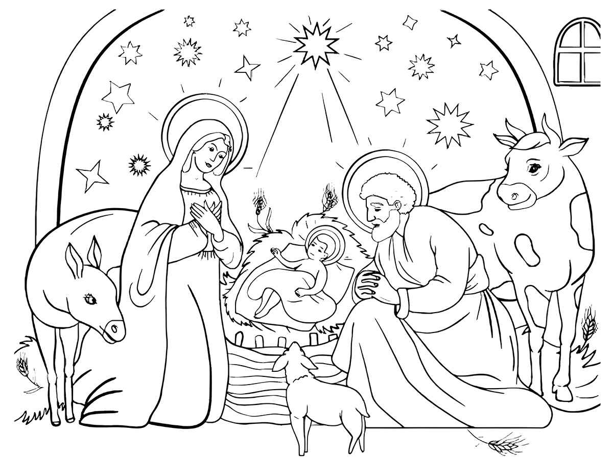 Biblic coloring page (74)