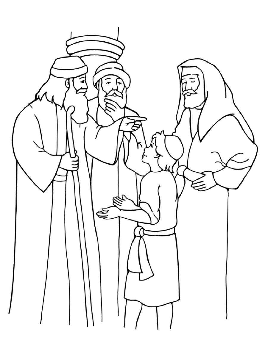 Biblic coloring page (78)