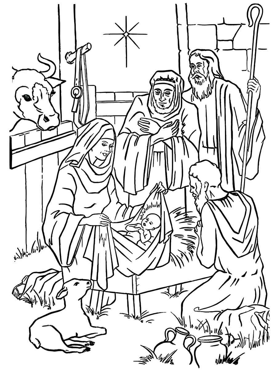 Biblic coloring page (92)