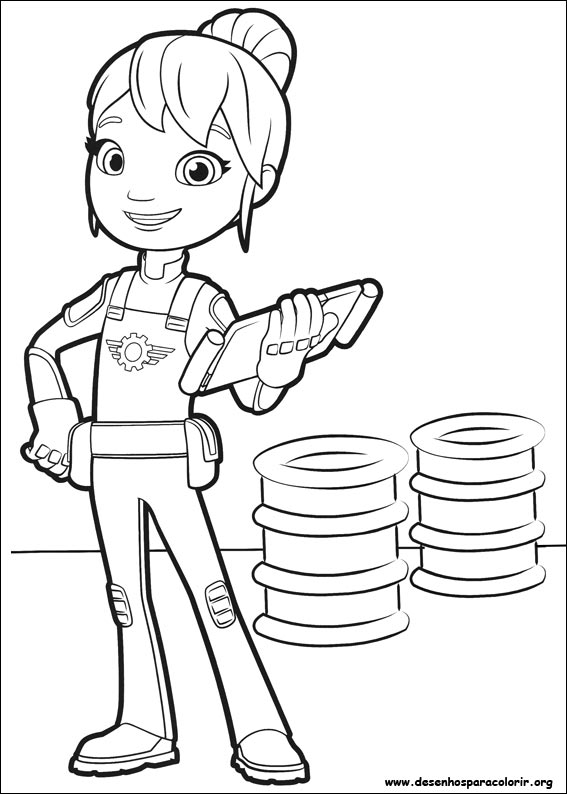 Blaze and the Monster machines coloring page (47)