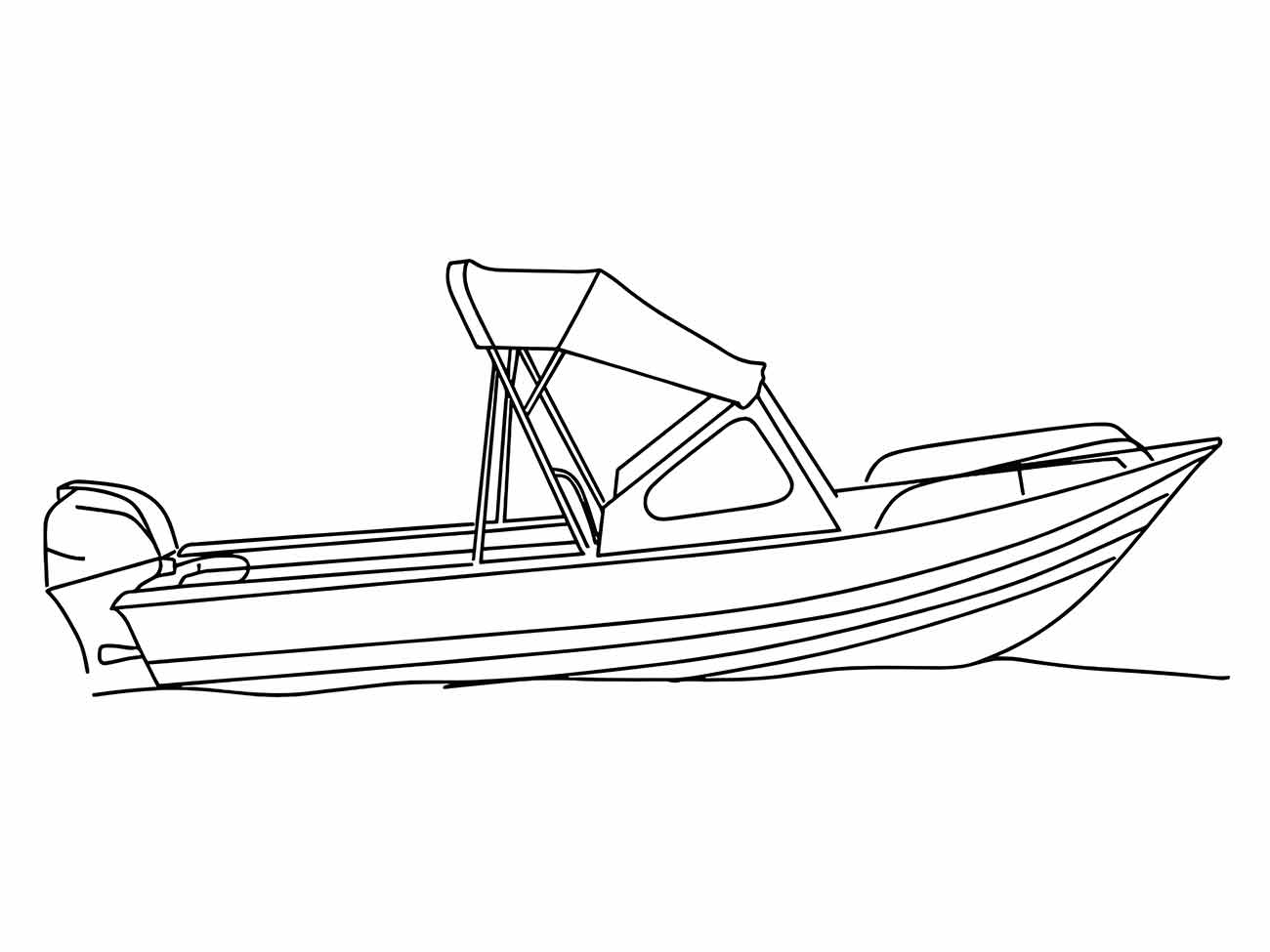 Boats coloring page (11)