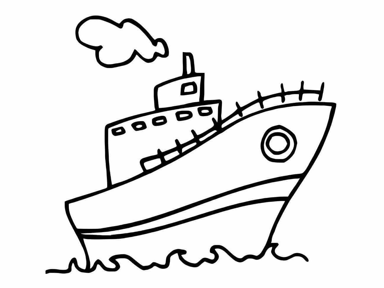 Boats coloring page (12)