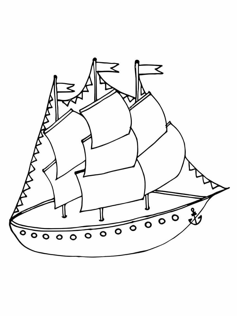 Boats coloring page (19)