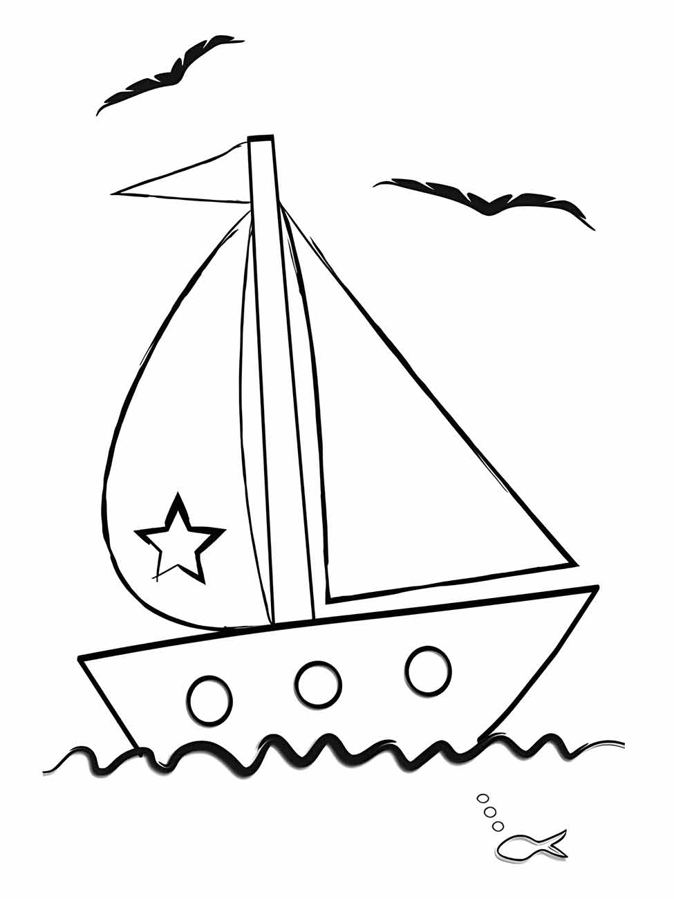 Boats coloring page (21)