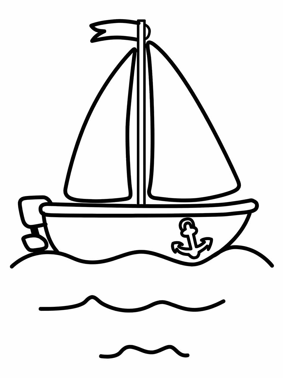 Boats coloring page (22)