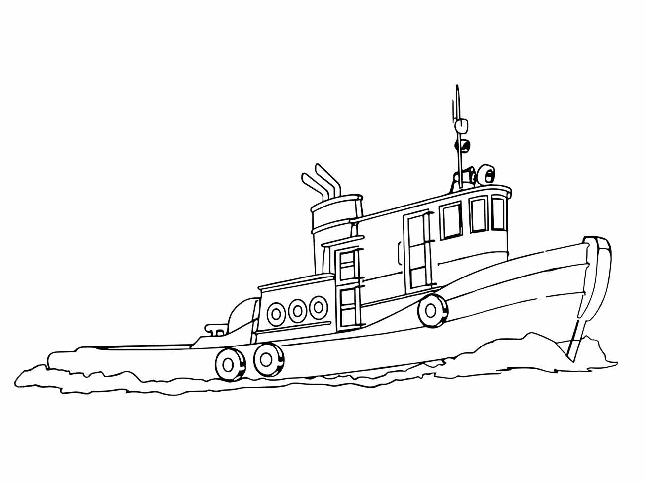 Boats coloring page (28)