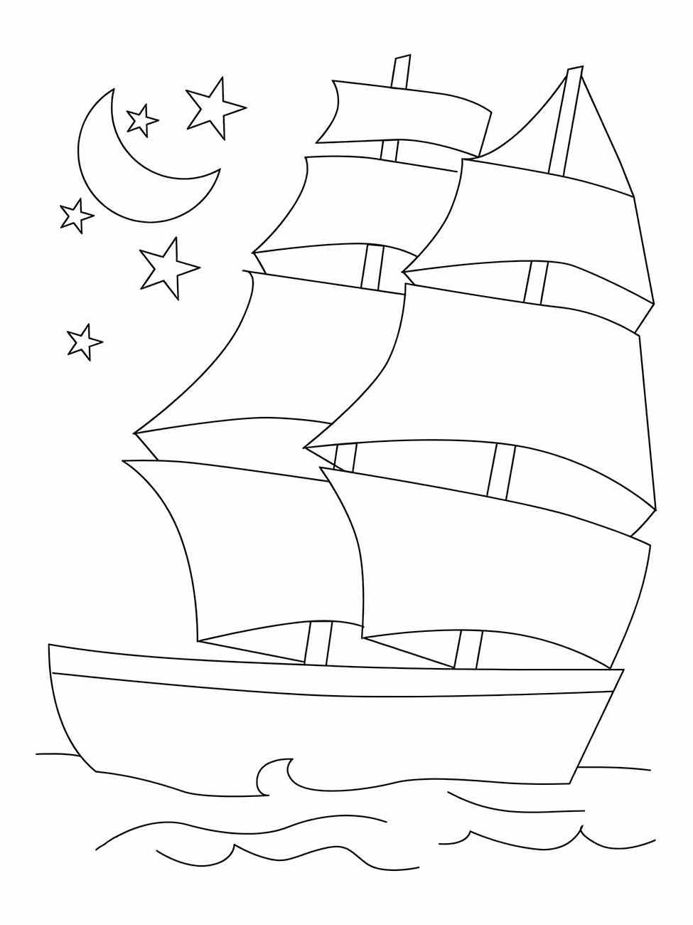 Boats coloring page (31)