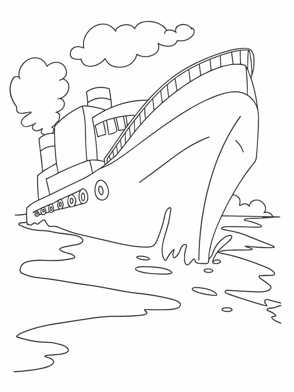 Boats coloring page (32)