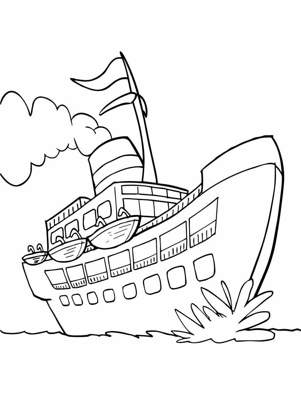 Boats coloring page (34)