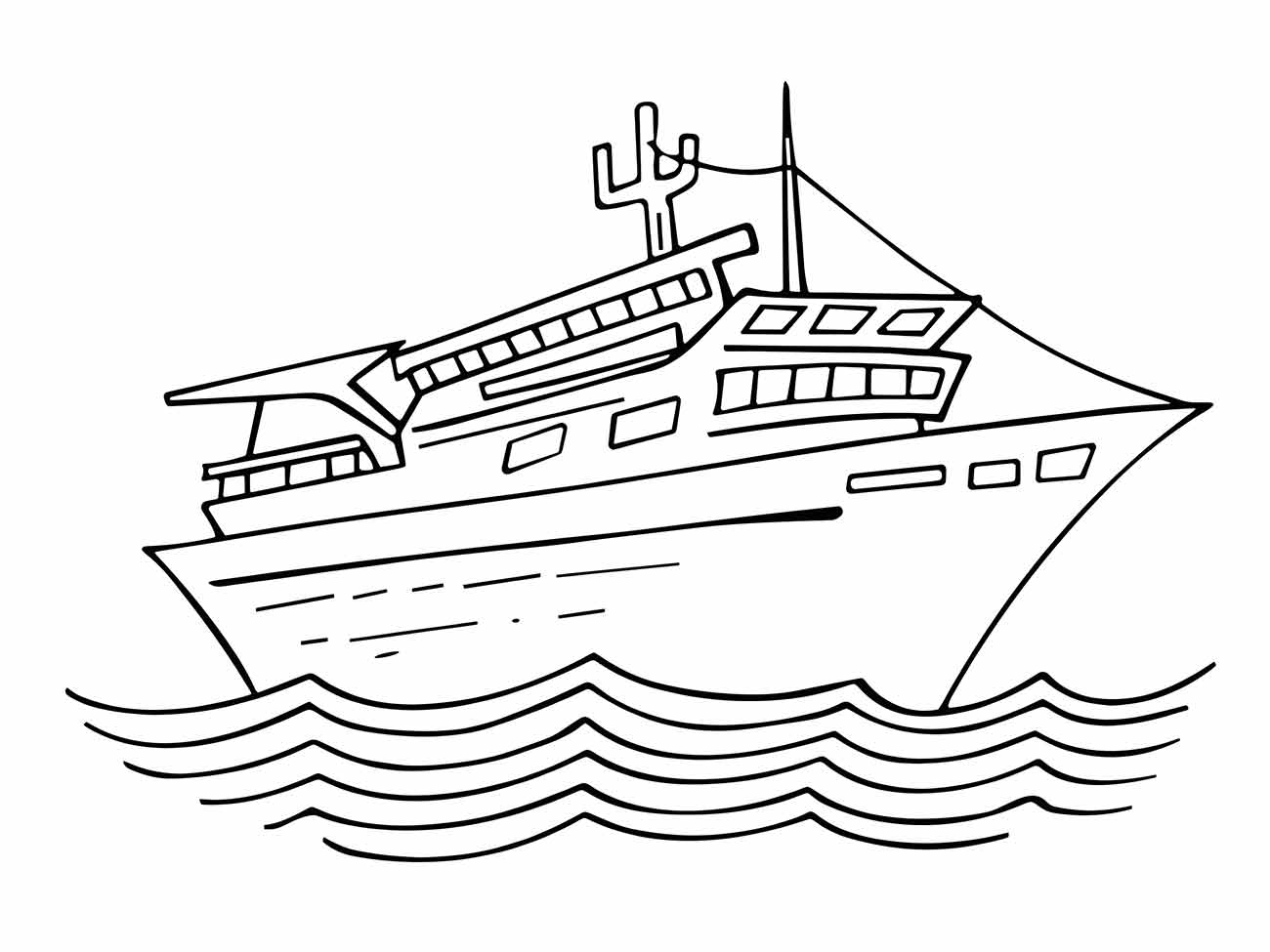 Boats coloring page (38)